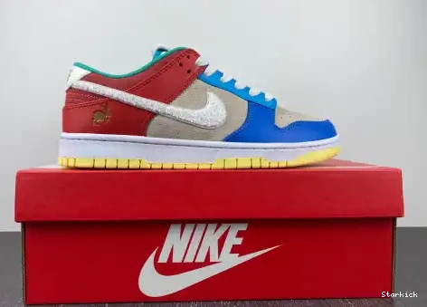 Year Nike FD4203-111 Rabbit Cream Dunk Low the Orange Blue PRM of Retro 0627